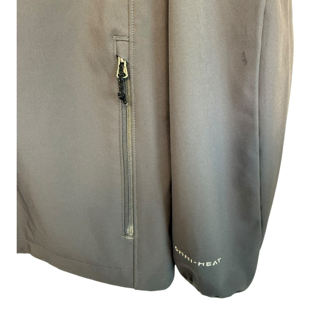Columbia Grey Interchange Softshell Omniheat Jack… - image 5